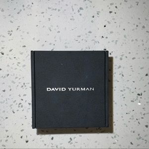 David Yurman Necklace Box and travel pouch